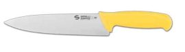 Sanelli Ambrogio 24 cm-es chef kés sárga színben 