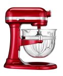   KITCHENAID PROFESSZIONÁLIS ROBOTGÉP ÜVEGTÁLLAL "METÁLPIROS"