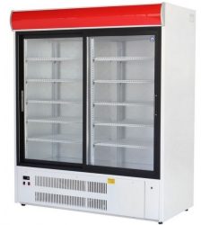 SCH-1-2/1400 Westa  - Csúszó üvegajtós hűtővitrin