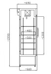 SCH 402 INOX - ROZSDAMENTES HŰTŐVITRIN