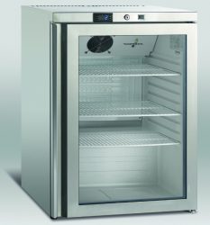 SK 145 GD - Rozsdamentes hűtővitrin