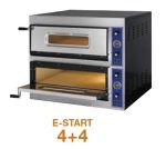   Pizzakemence, elektromos, 2 aknás (Olasz!) 2*4 db 31 cm-es pizzához 